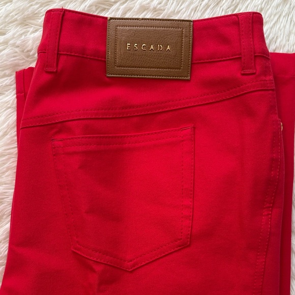 Escada Scarlet Red Garment size 8 - Picture 5 of 6